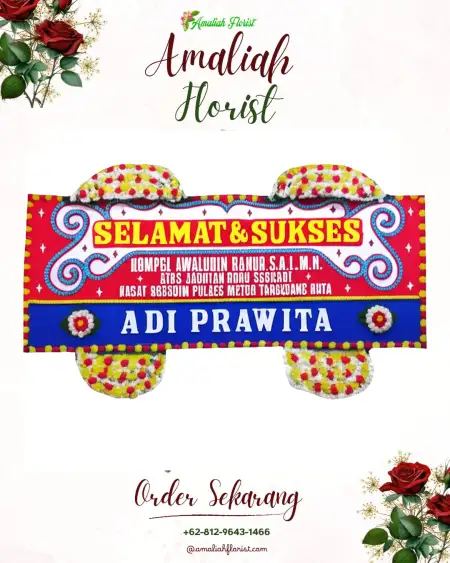 Papan Bunga Ucapan Selamat Dukuhbadag